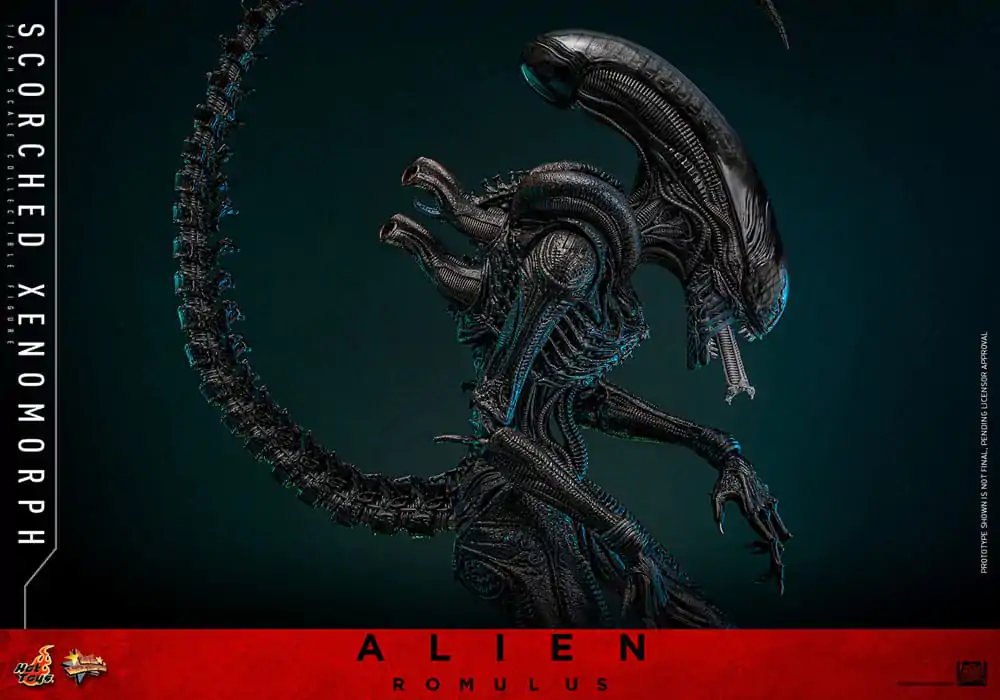 Alien: Romulus Movie Masterpiece akcijska figura 1/6 pougljenjeni Xenomorph 44 cm fotografija proizvoda