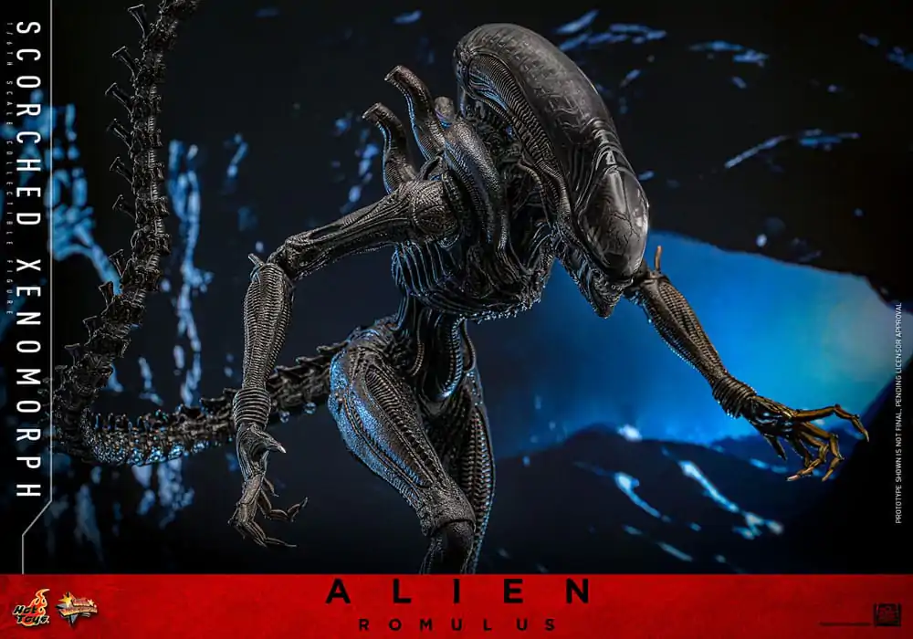 Alien: Romulus Movie Masterpiece akcijska figura 1/6 pougljenjeni Xenomorph 44 cm fotografija proizvoda