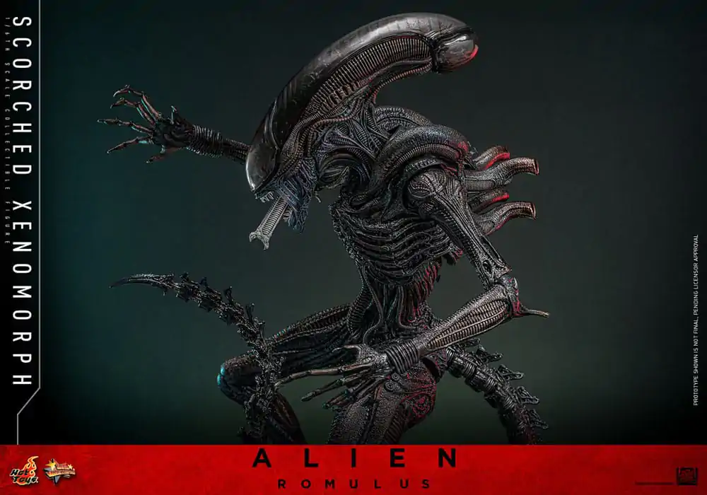 Alien: Romulus Movie Masterpiece akcijska figura 1/6 pougljenjeni Xenomorph 44 cm fotografija proizvoda