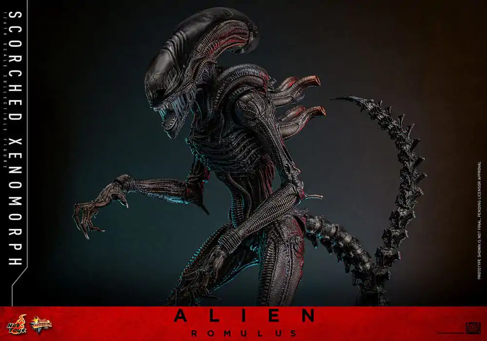 Alien: Romulus Movie Masterpiece akcijska figura 1/6 pougljenjeni Xenomorph 44 cm fotografija proizvoda