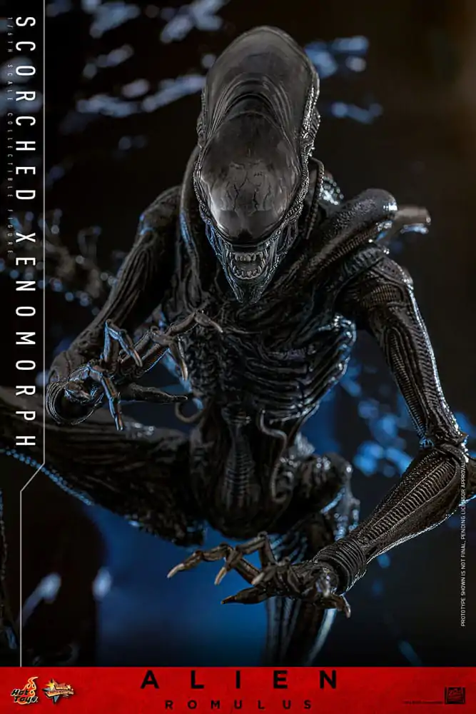 Alien: Romulus Movie Masterpiece akcijska figura 1/6 pougljenjeni Xenomorph 44 cm fotografija proizvoda