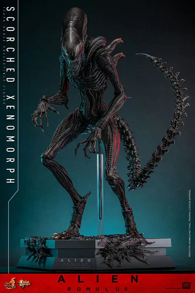 Alien: Romulus Movie Masterpiece akcijska figura 1/6 pougljenjeni Xenomorph 44 cm fotografija proizvoda