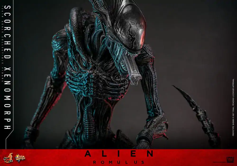 Alien: Romulus Movie Masterpiece akcijska figura 1/6 pougljenjeni Xenomorph 44 cm fotografija proizvoda