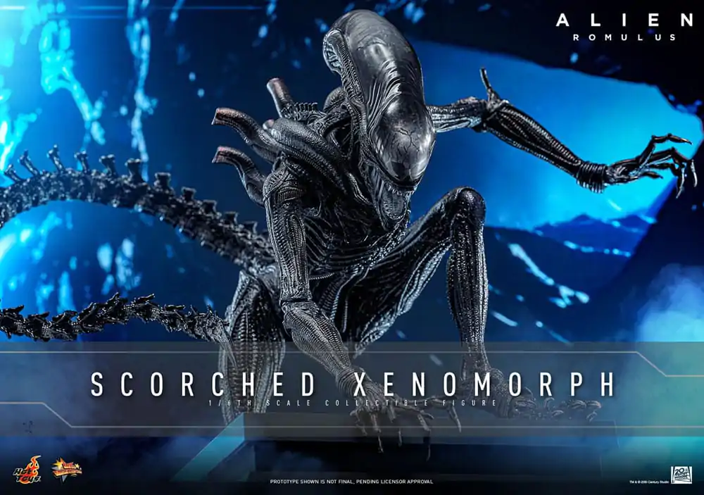 Alien: Romulus Movie Masterpiece akcijska figura 1/6 pougljenjeni Xenomorph 44 cm fotografija proizvoda