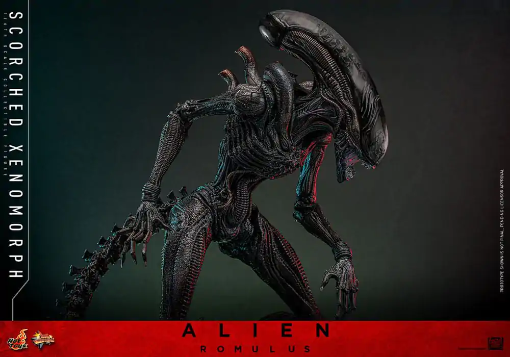 Alien: Romulus Movie Masterpiece akcijska figura 1/6 pougljenjeni Xenomorph 44 cm fotografija proizvoda