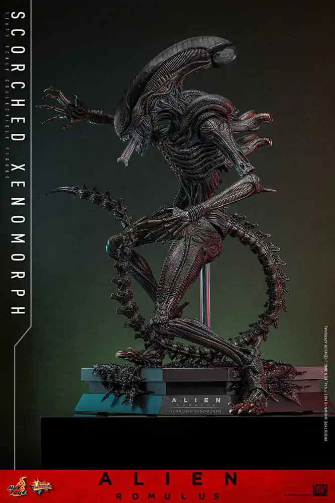 Alien: Romulus Movie Masterpiece akcijska figura 1/6 pougljenjeni Xenomorph 44 cm fotografija proizvoda