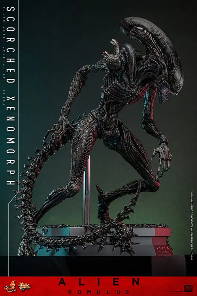 Alien: Romulus Movie Masterpiece akcijska figura 1/6 pougljenjeni Xenomorph 44 cm fotografija proizvoda