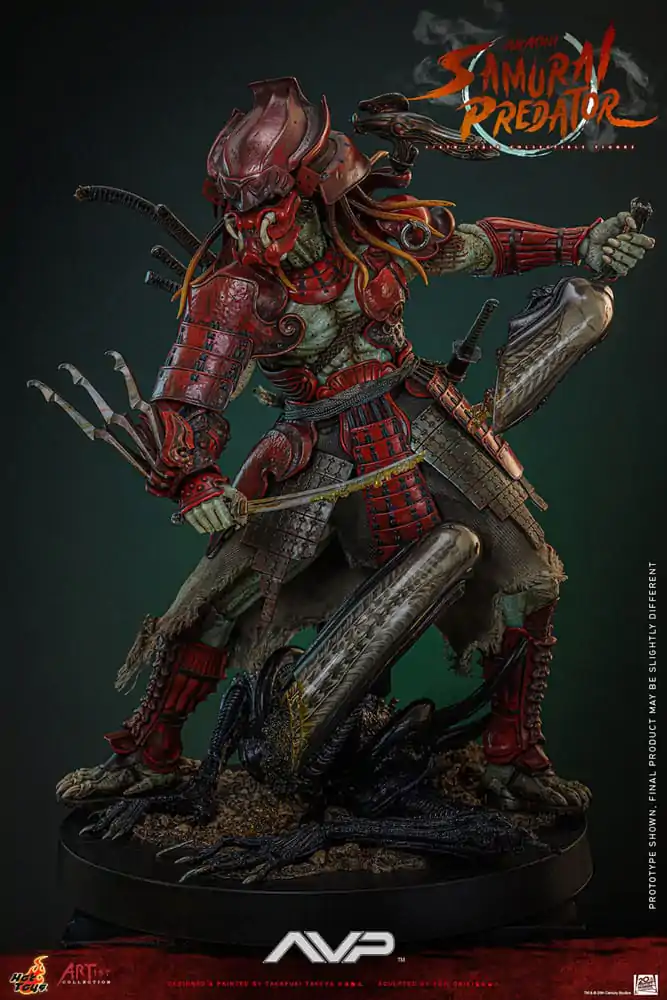 Alien vs. Predator Kolekcija umjetnika akcijska figura 1/6 Akaoni Samurai Predator 35 cm fotografija proizvoda