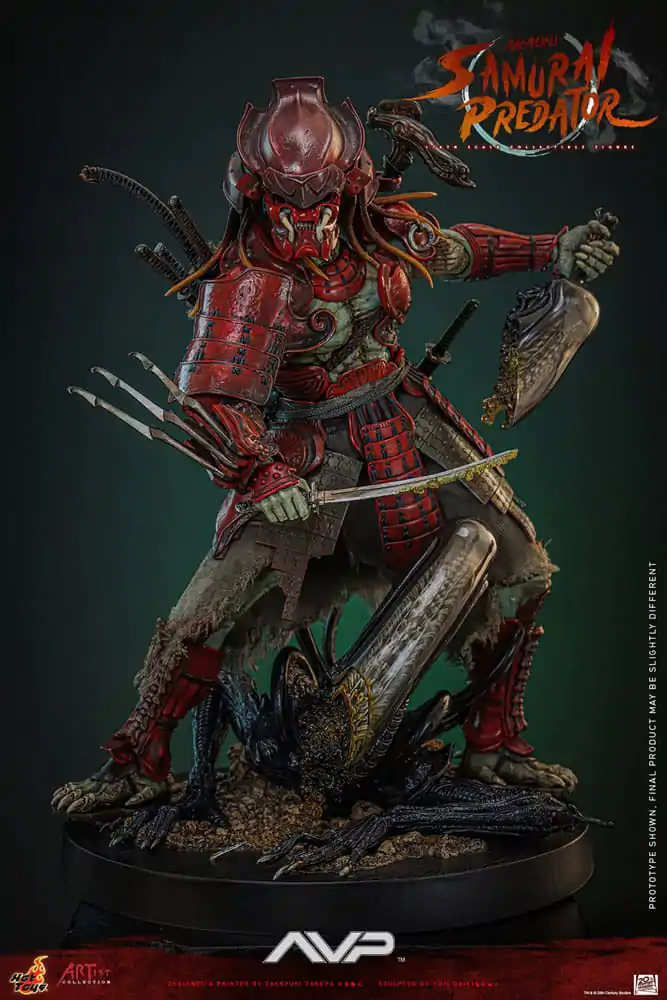 Alien vs. Predator Kolekcija umjetnika akcijska figura 1/6 Akaoni Samurai Predator 35 cm fotografija proizvoda