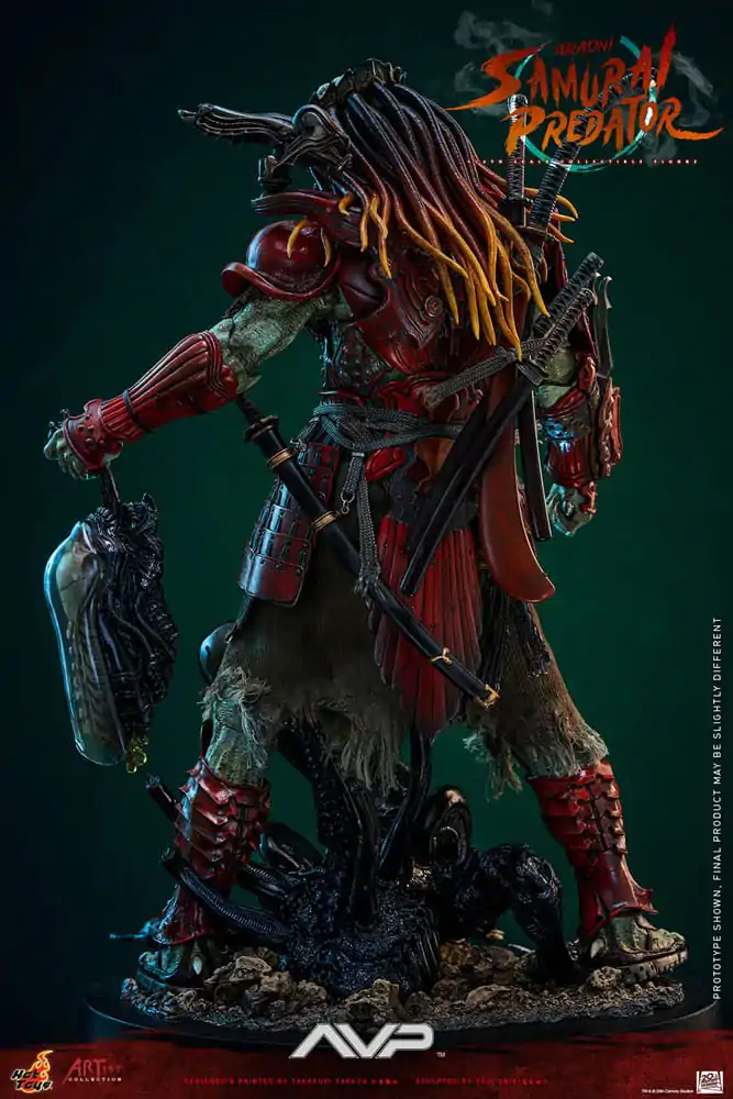 Alien vs. Predator Kolekcija umjetnika akcijska figura 1/6 Akaoni Samurai Predator 35 cm fotografija proizvoda