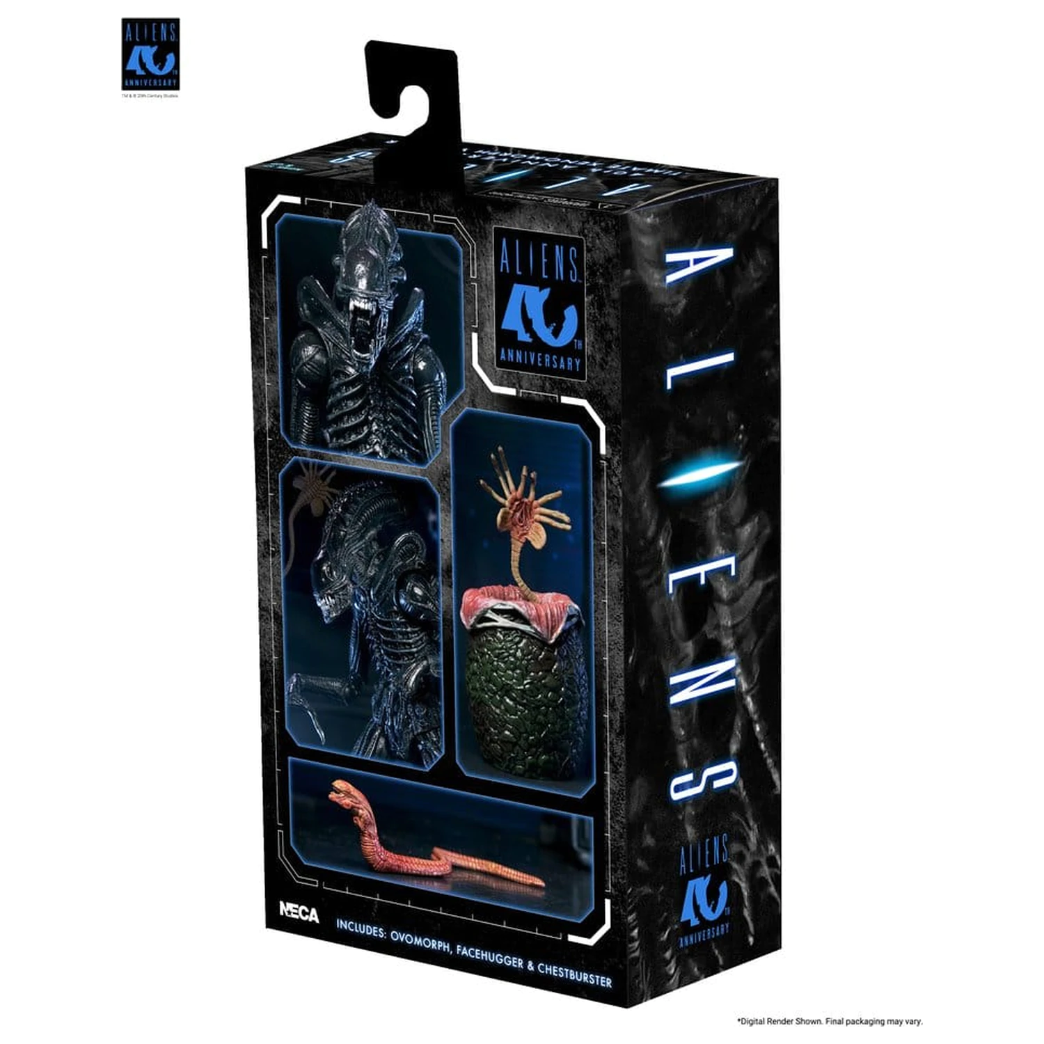 Aliens Ultimate Akcijska figura Warrior (1986) Xenomorph Black (40th Anniversary) 23 cm fotografija proizvoda