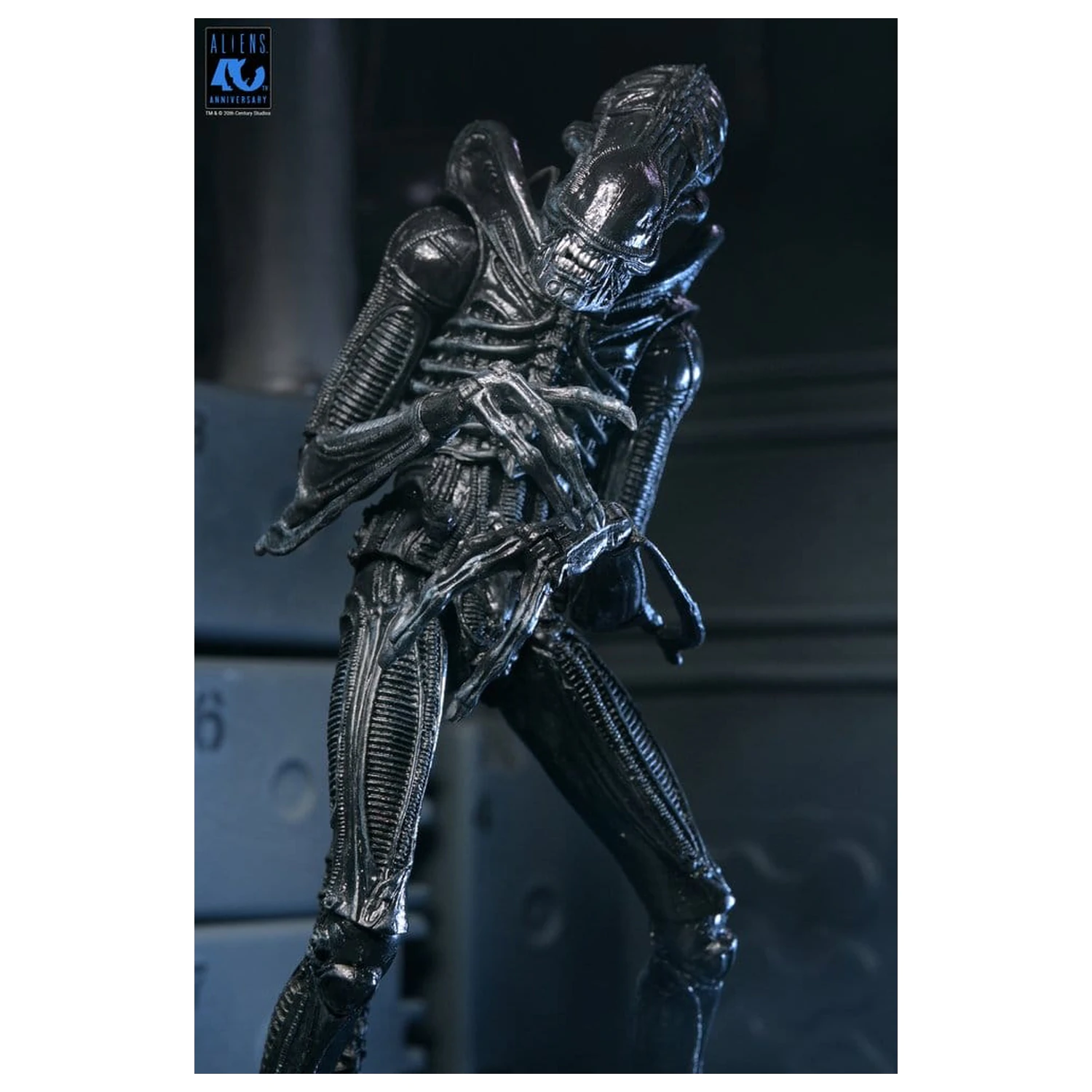Aliens Ultimate Akcijska figura Warrior (1986) Xenomorph Black (40th Anniversary) 23 cm fotografija proizvoda