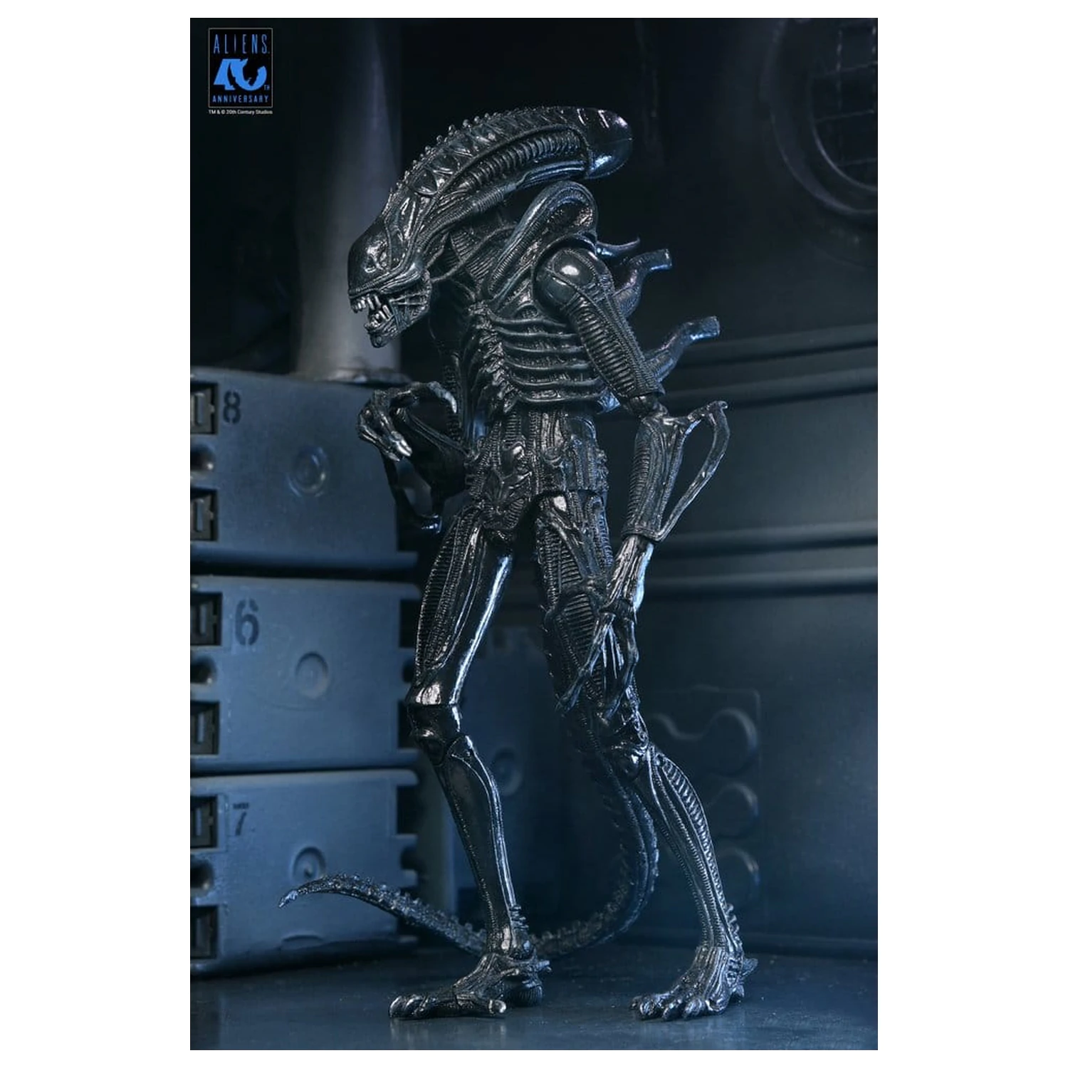 Aliens Ultimate Akcijska figura Warrior (1986) Xenomorph Black (40th Anniversary) 23 cm fotografija proizvoda