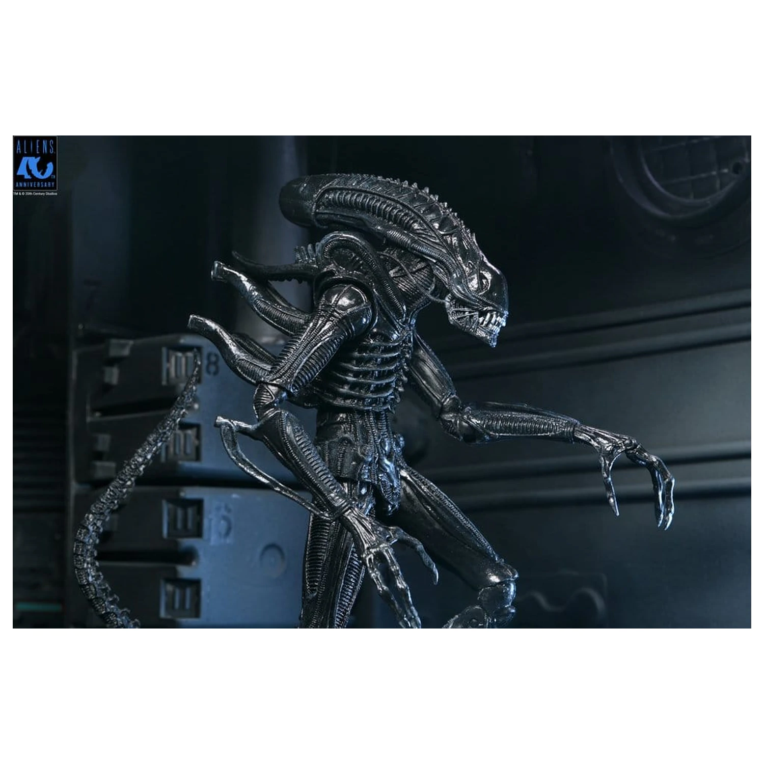 Aliens Ultimate Akcijska figura Warrior (1986) Xenomorph Black (40th Anniversary) 23 cm fotografija proizvoda