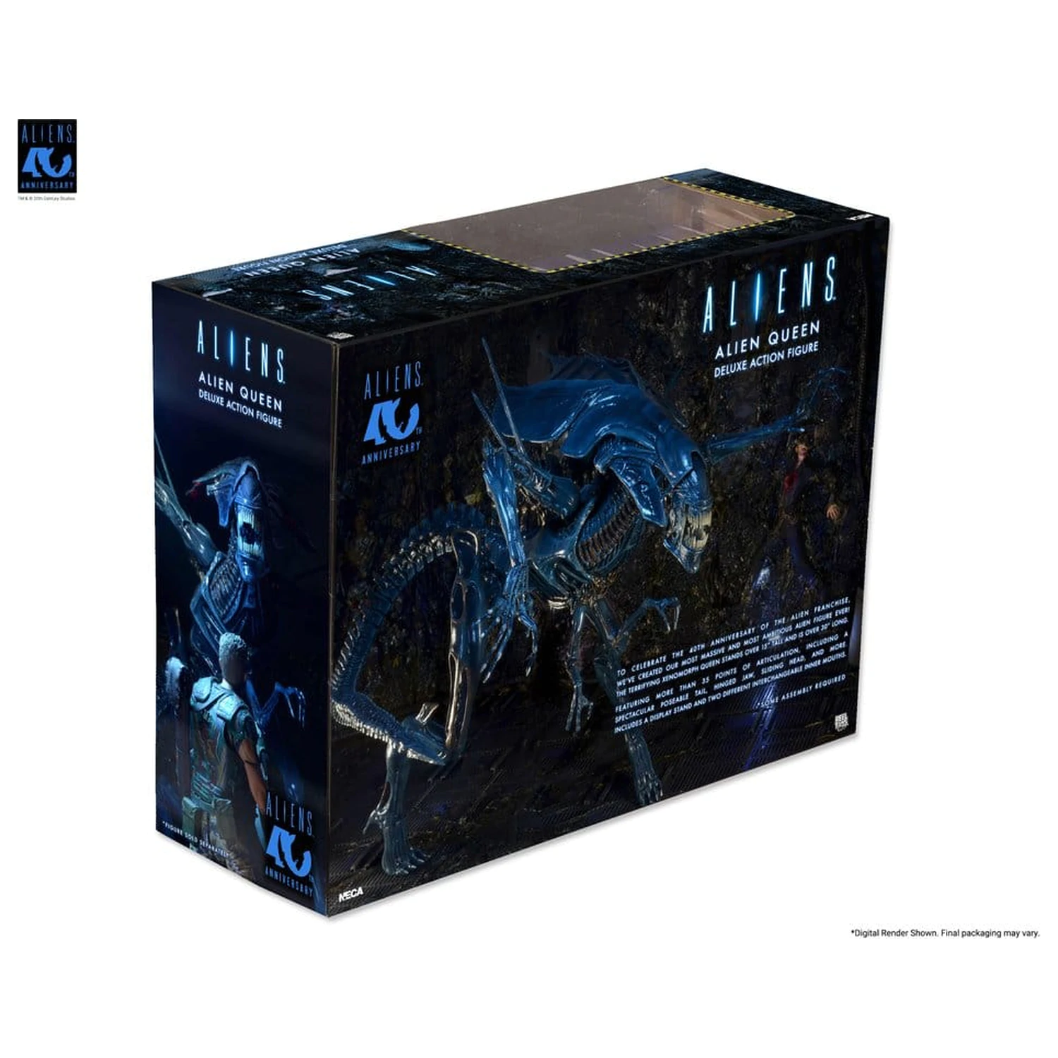 Aliens Ultra Deluxe akcijska figura Alien Queen (40th Anniversary) 38 cm fotografija proizvoda