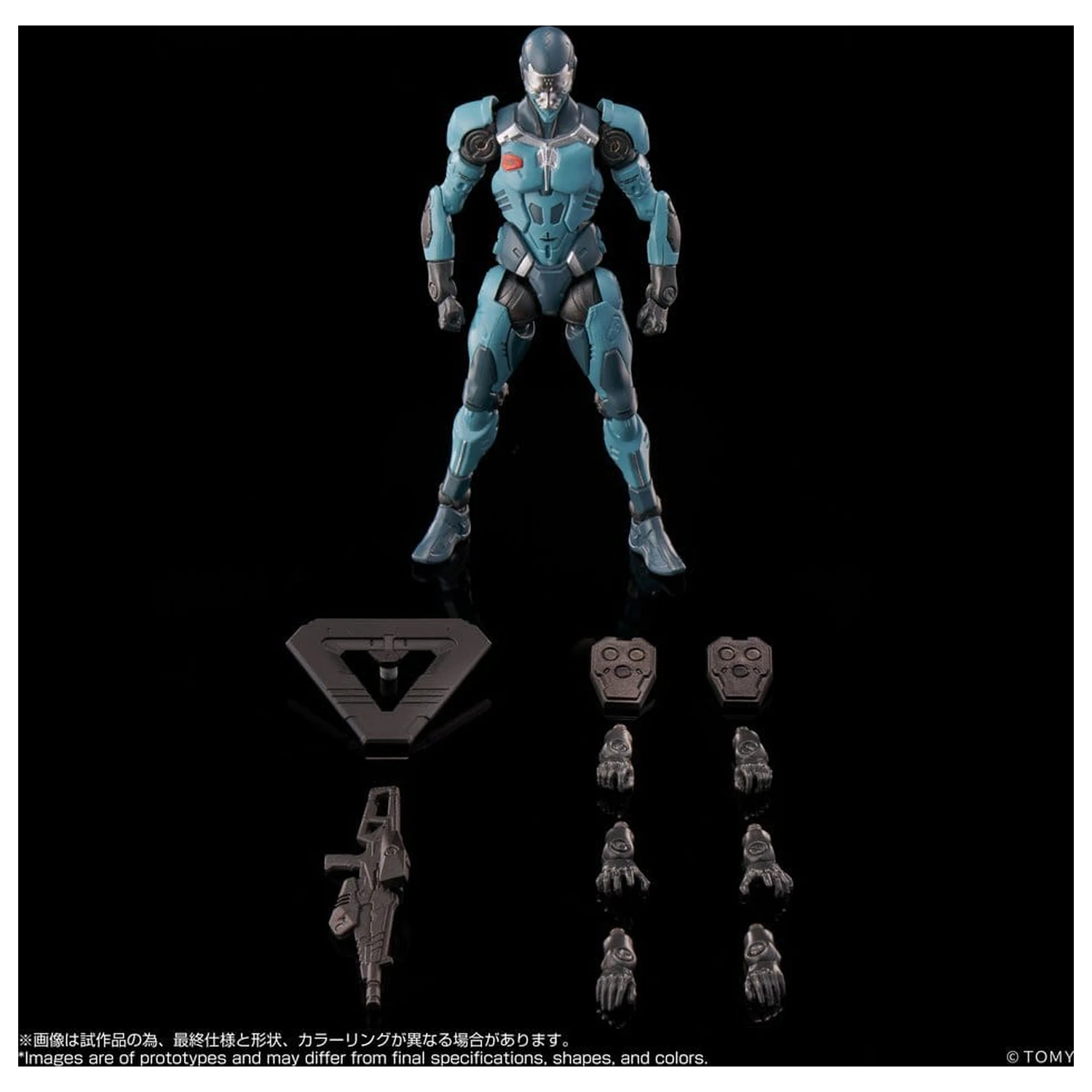 Altered Nano Action Figura AN-04 Alt Delta Ring 10 cm fotografija proizvoda