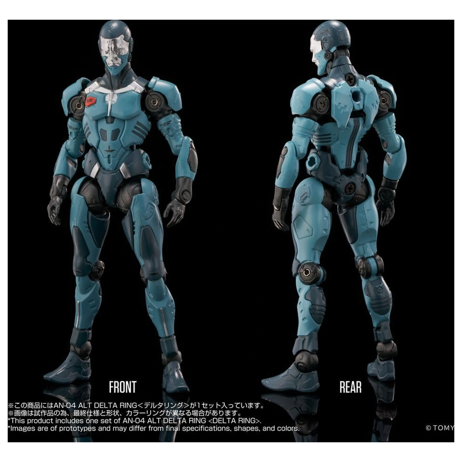 Altered Nano Action Figura AN-04 Alt Delta Ring 10 cm fotografija proizvoda