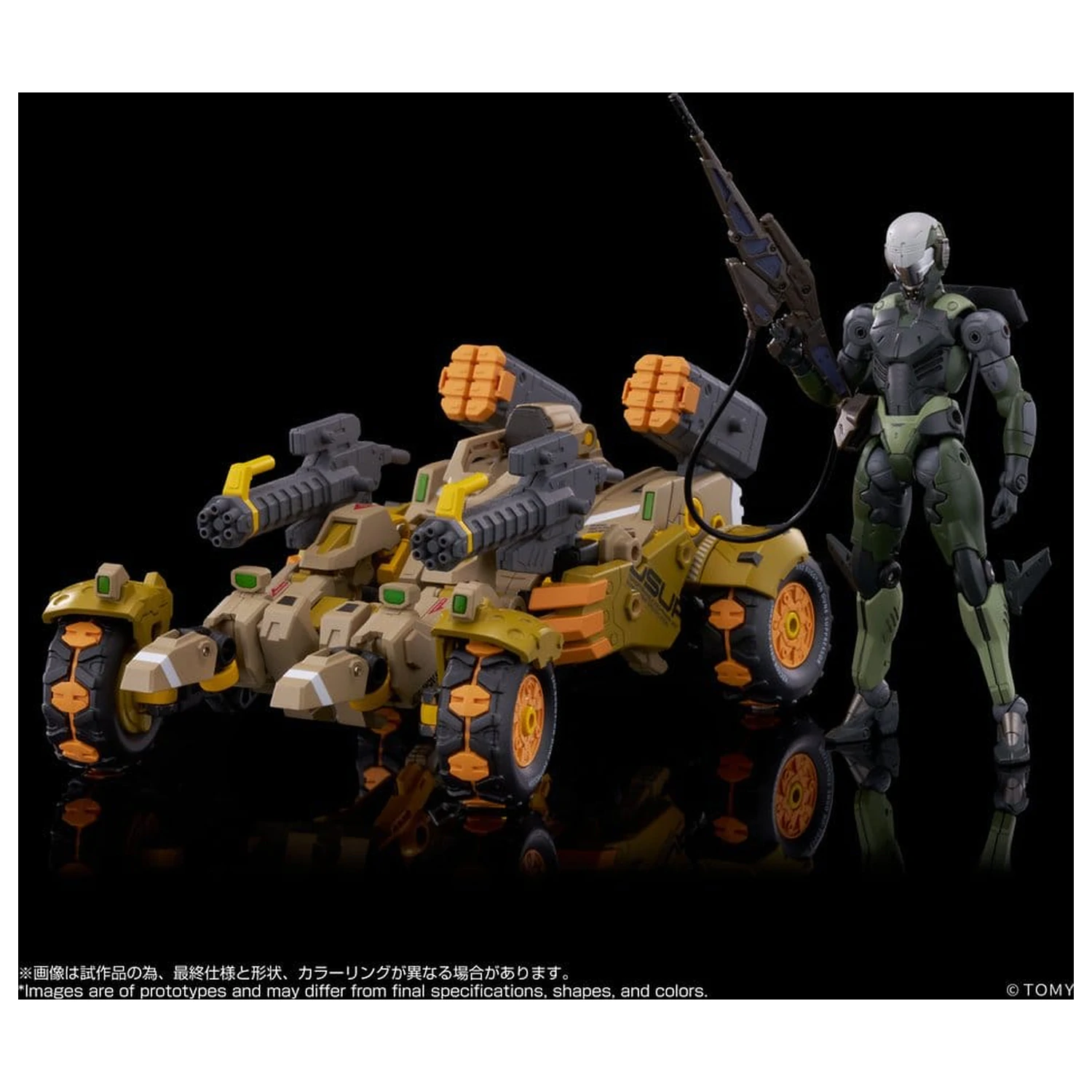 Altered Nano AN-06 Akcijska figura Alt Exo-Buggy-On & Judge Breaker Set 16 cm fotografija proizvoda