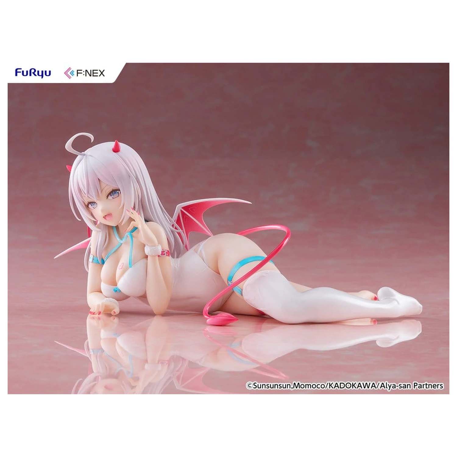 Alya Sometimes Hides Her Feelings in Russian PVC figura 1/7 Alya Succubus Ver. 8 cm fotografija proizvoda