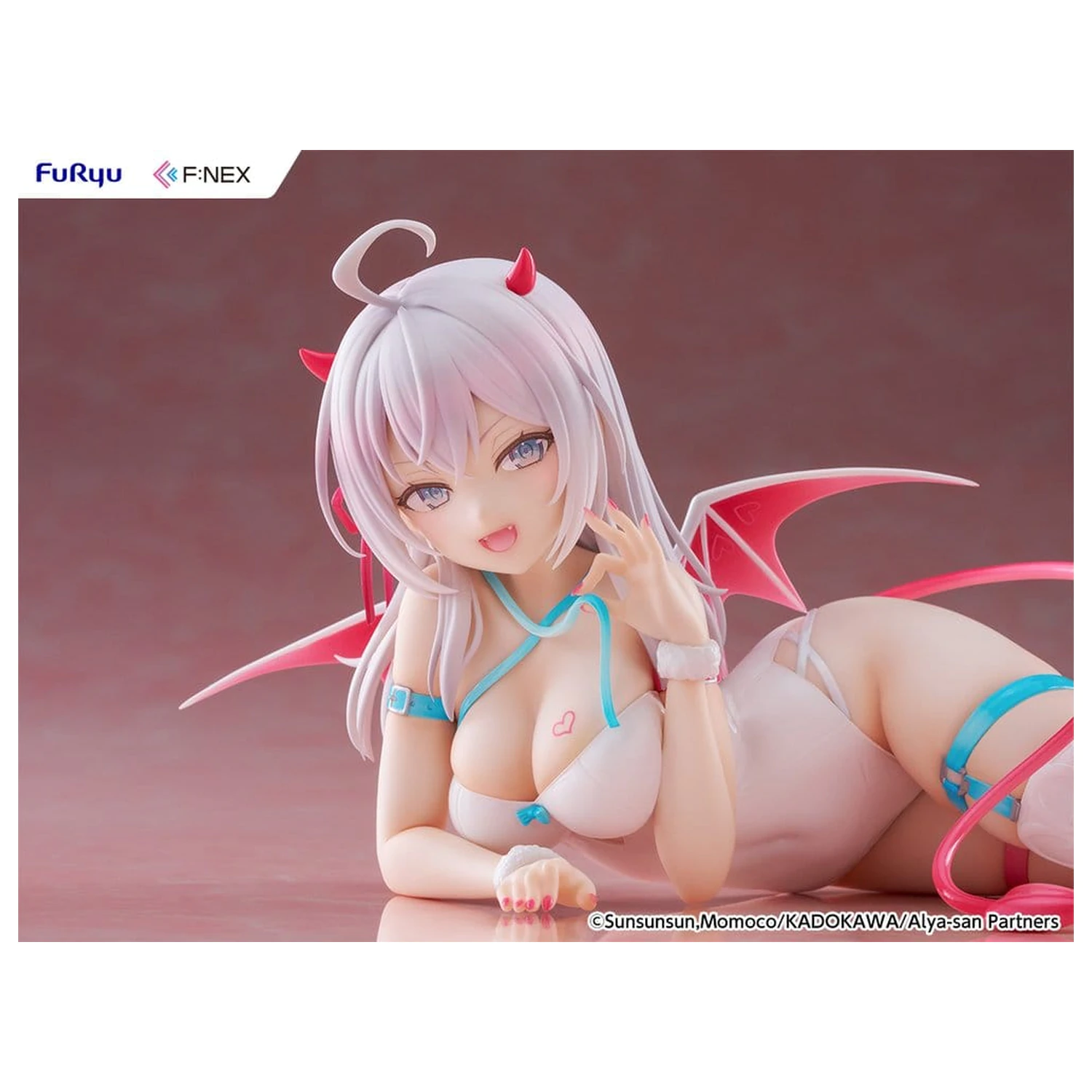 Alya Sometimes Hides Her Feelings in Russian PVC figura 1/7 Alya Succubus Ver. 8 cm fotografija proizvoda