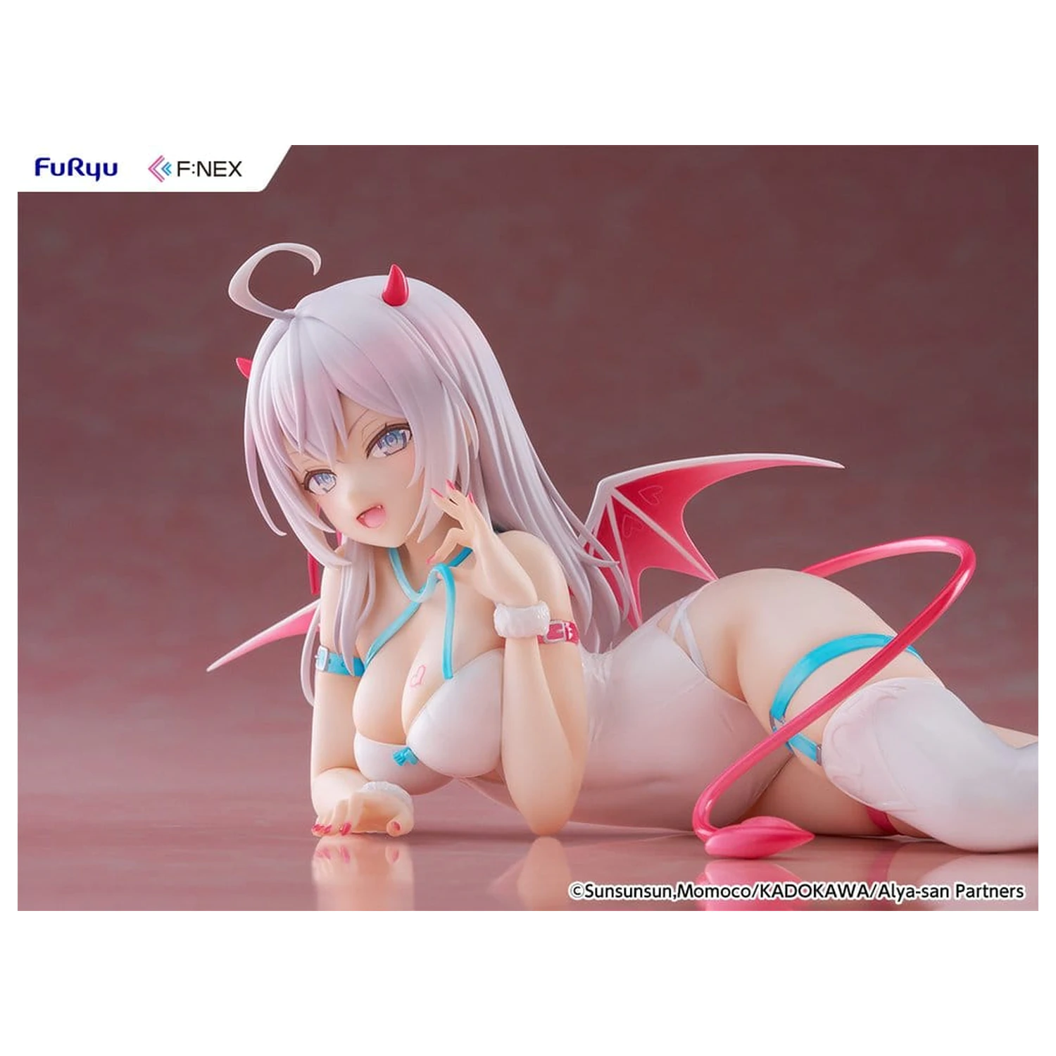 Alya Sometimes Hides Her Feelings in Russian PVC figura 1/7 Alya Succubus Ver. 8 cm fotografija proizvoda