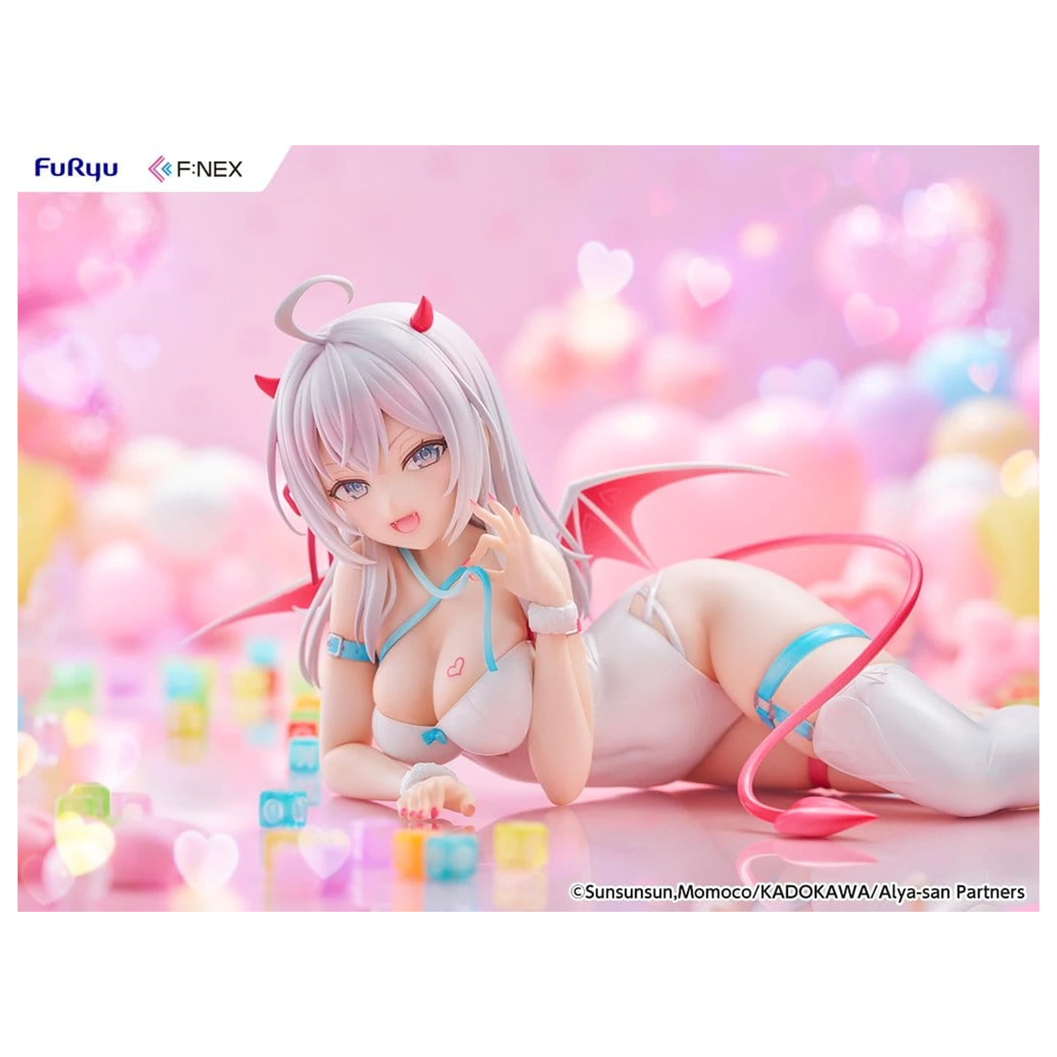 Alya Sometimes Hides Her Feelings in Russian PVC figura 1/7 Alya Succubus Ver. 8 cm fotografija proizvoda