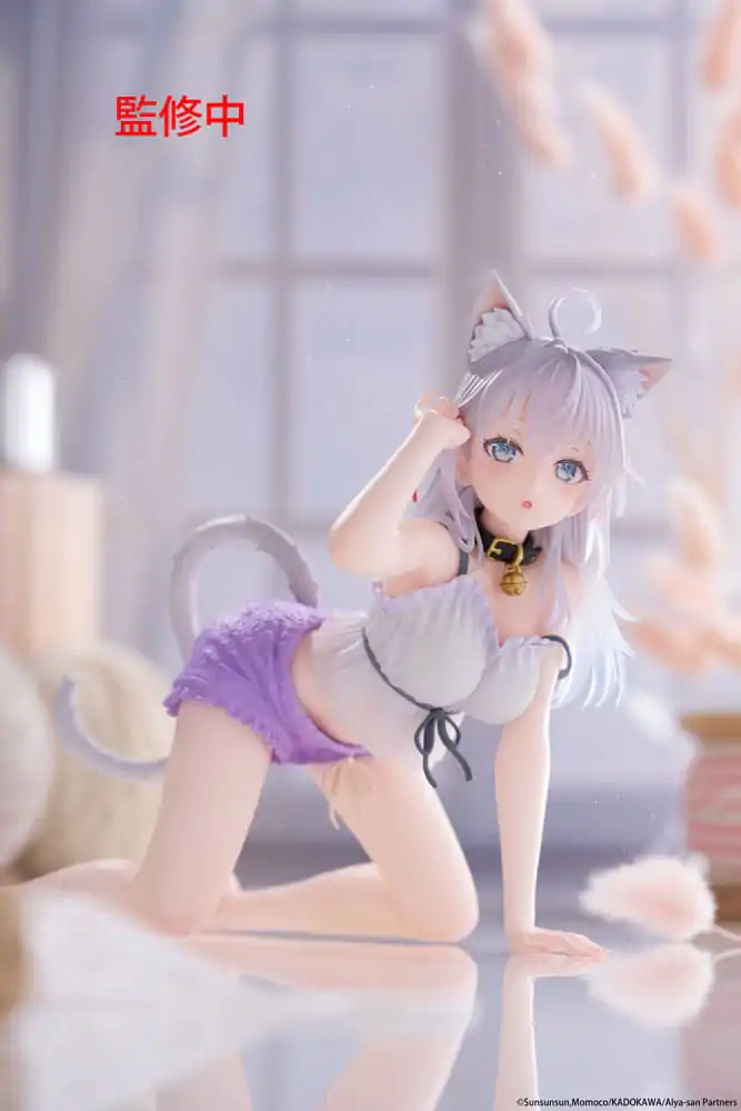Alya Sometimes Hides Her Feelings in Russian PVC statua stolna slatka figura Alya Cat Ear Roomwear Ver. 13 cm fotografija proizvoda