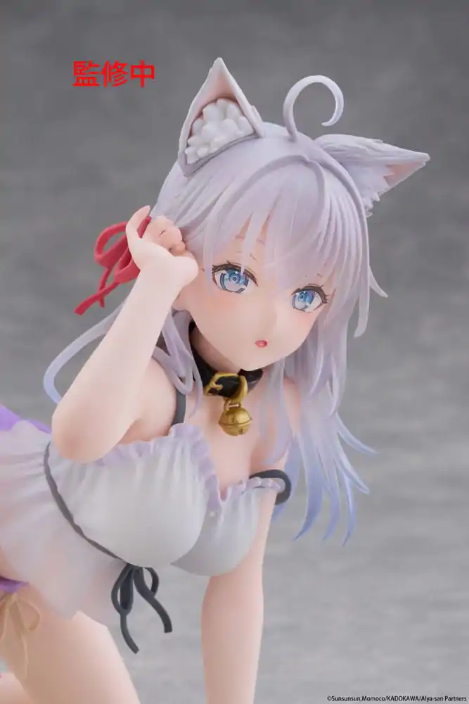 Alya Sometimes Hides Her Feelings in Russian PVC statua stolna slatka figura Alya Cat Ear Roomwear Ver. 13 cm fotografija proizvoda