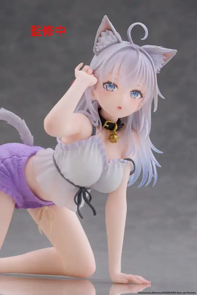 Alya Sometimes Hides Her Feelings in Russian PVC statua stolna slatka figura Alya Cat Ear Roomwear Ver. 13 cm fotografija proizvoda