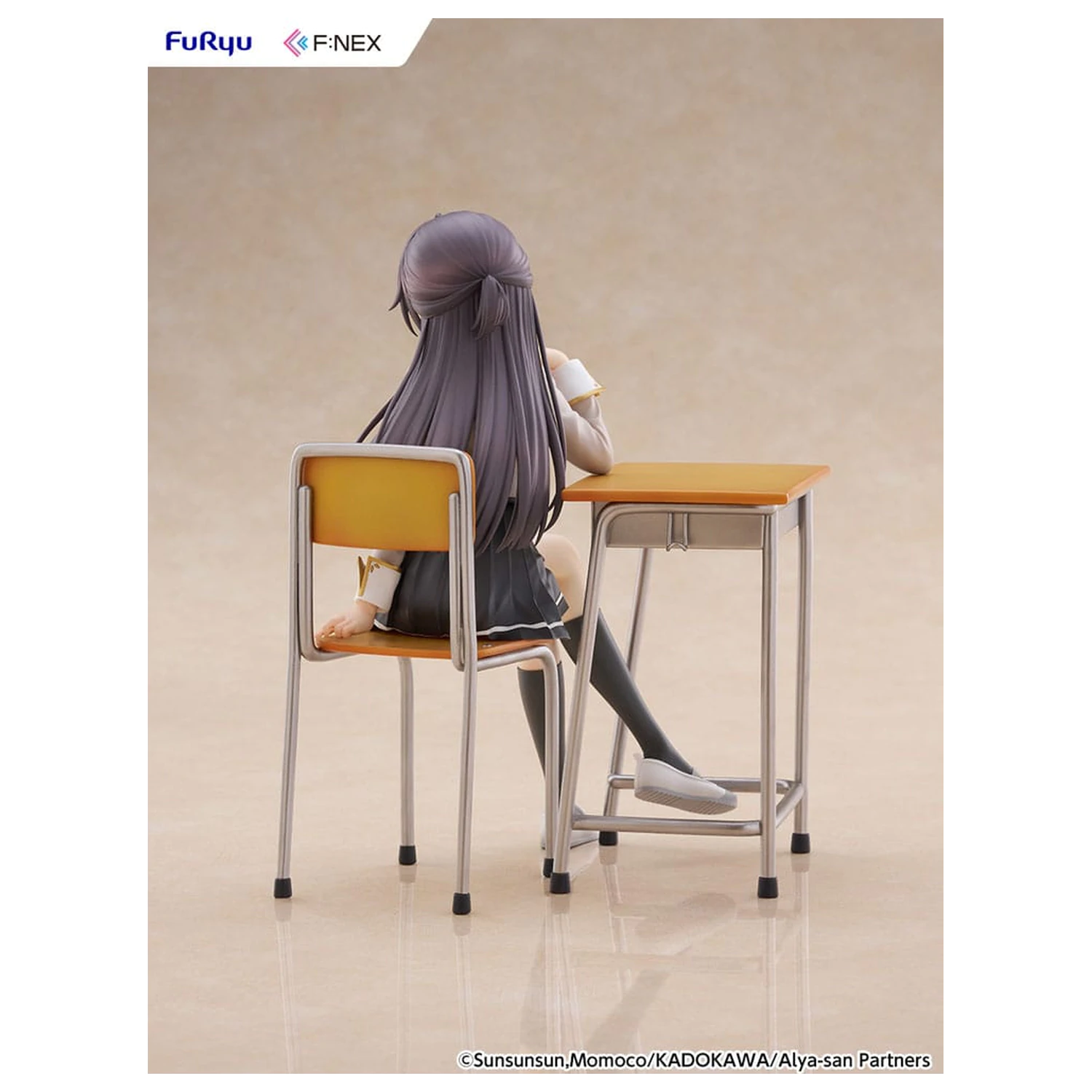 Alya Sometimes Hides Her Feelings in Russian F:Nex PVC Statua 1/7 Yuki Suo 18 cm fotografija proizvoda