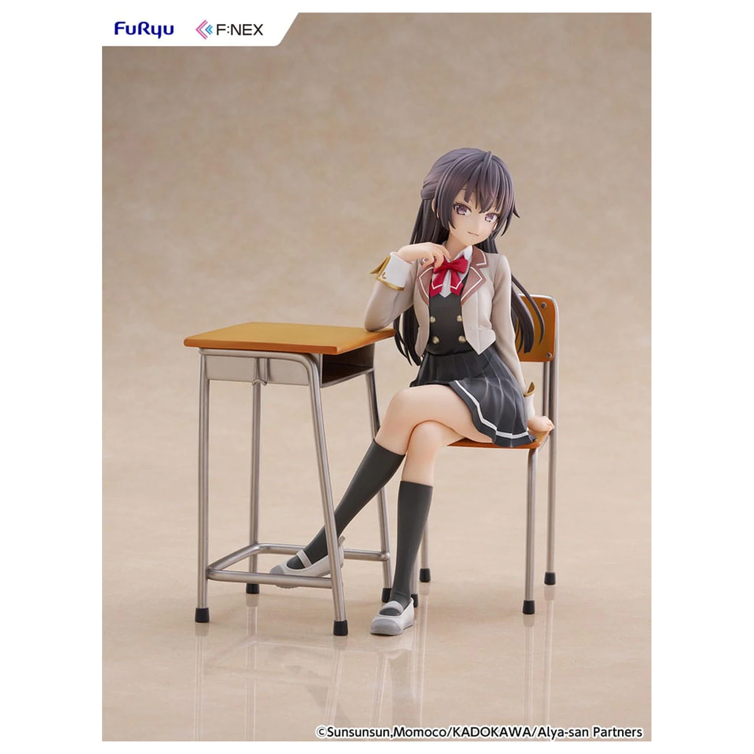 Alya Sometimes Hides Her Feelings in Russian F:Nex PVC Statua 1/7 Yuki Suo 18 cm fotografija proizvoda