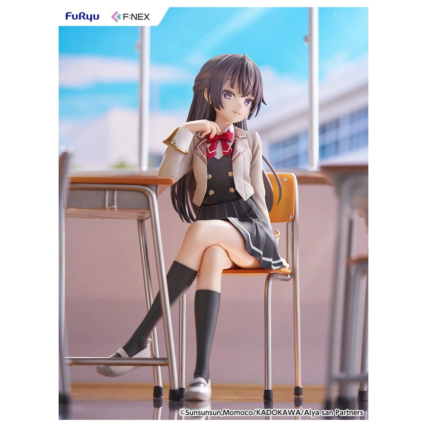 Alya Sometimes Hides Her Feelings in Russian F:Nex PVC Statua 1/7 Yuki Suo 18 cm fotografija proizvoda