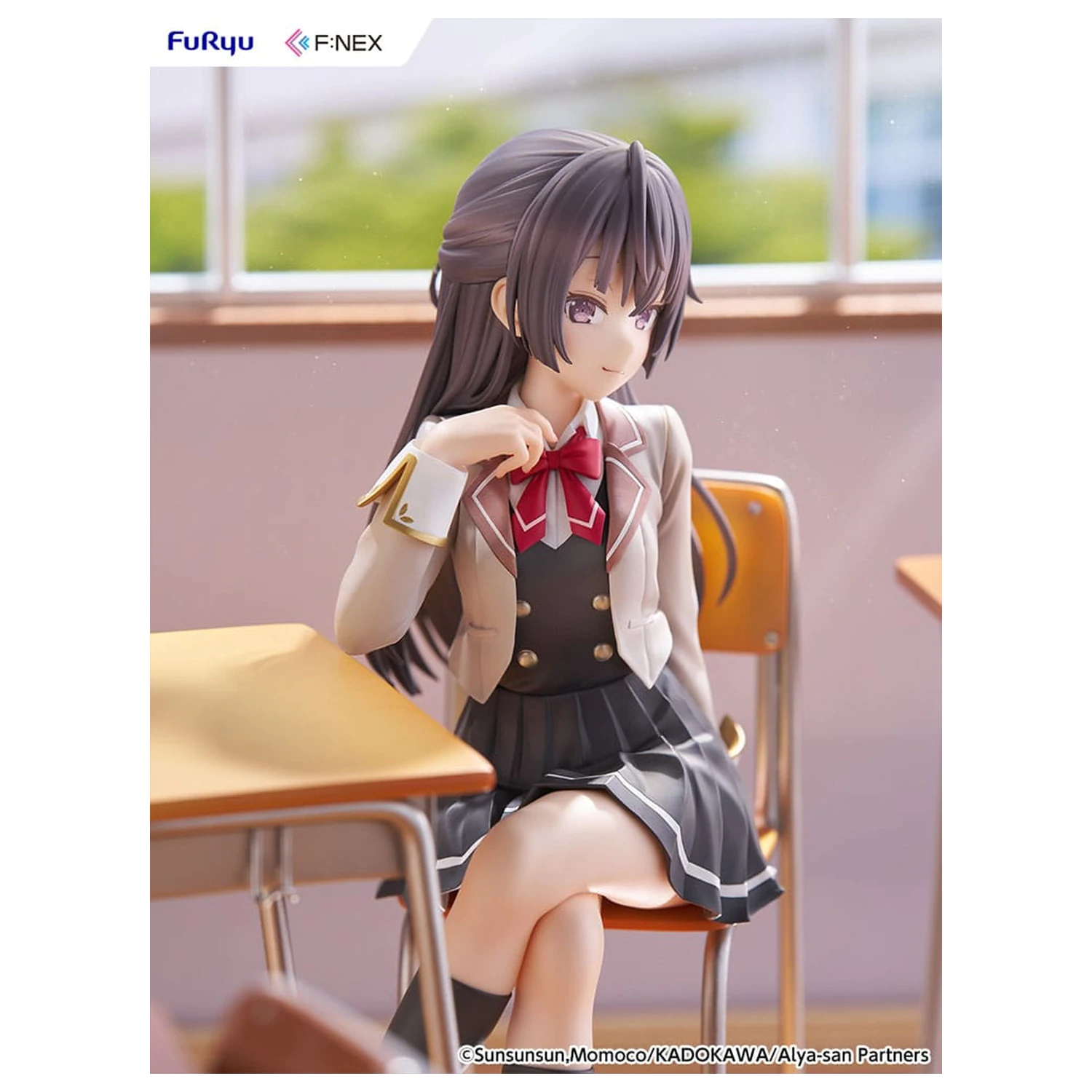 Alya Sometimes Hides Her Feelings in Russian F:Nex PVC Statua 1/7 Yuki Suo 18 cm fotografija proizvoda