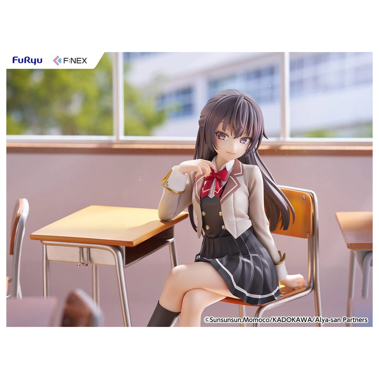 Alya Sometimes Hides Her Feelings in Russian F:Nex PVC Statua 1/7 Yuki Suo 18 cm fotografija proizvoda