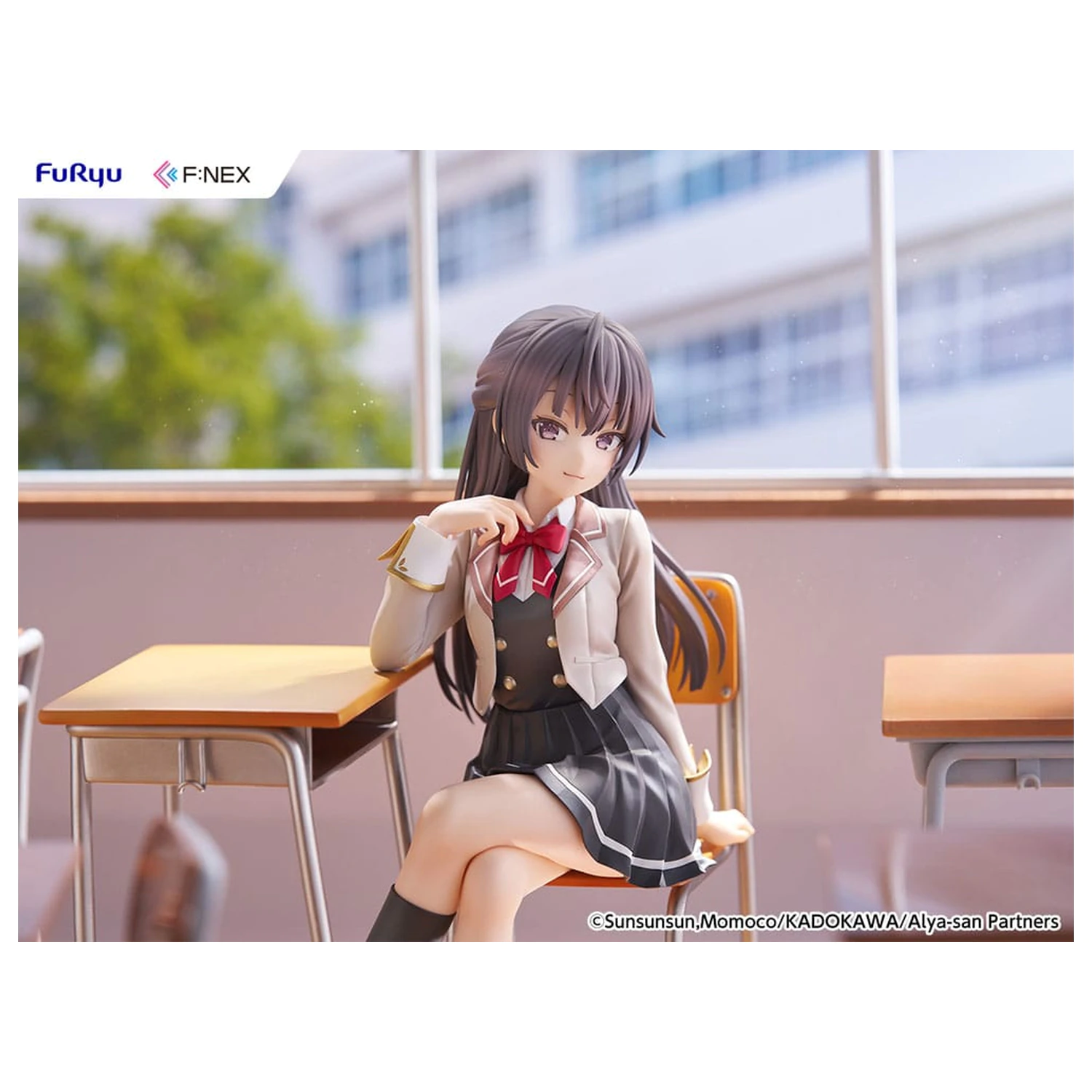 Alya Sometimes Hides Her Feelings in Russian F:Nex PVC Statua 1/7 Yuki Suo 18 cm fotografija proizvoda