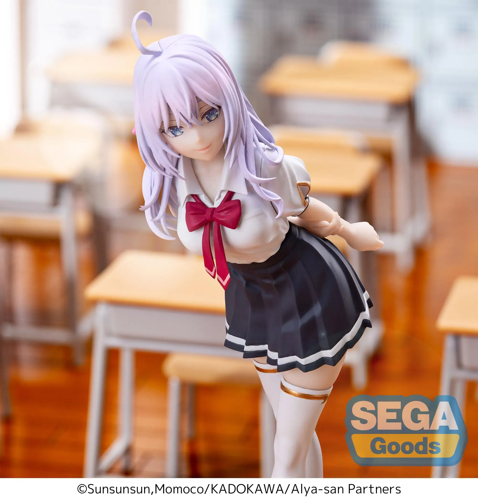 Alya Sometimes Hides Her Feelings in Russian Luminasta PVC Kip Alya Summer Uniform Ver. 17 cm fotografija proizvoda