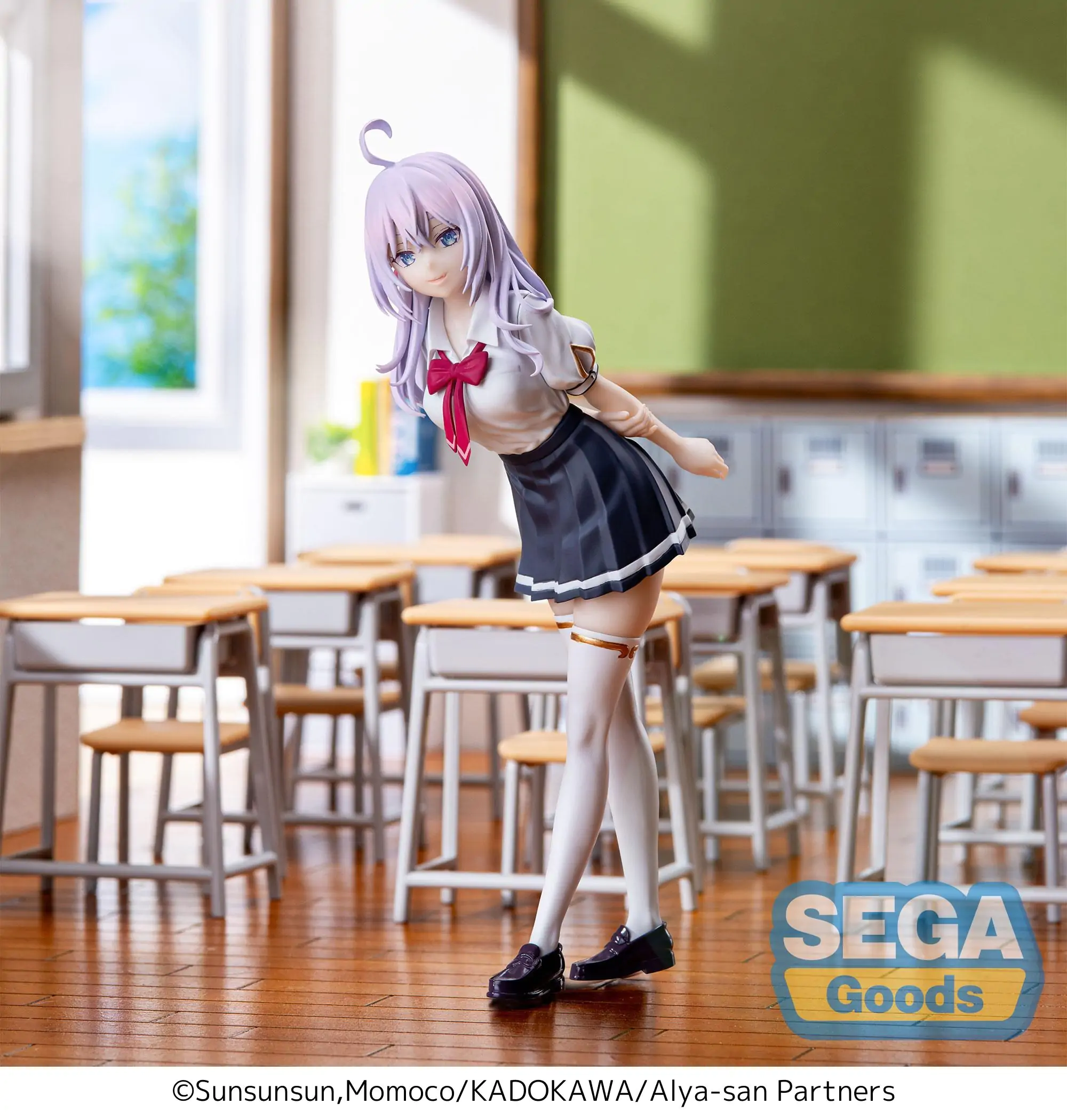Alya Sometimes Hides Her Feelings in Russian Luminasta PVC Kip Alya Summer Uniform Ver. 17 cm fotografija proizvoda