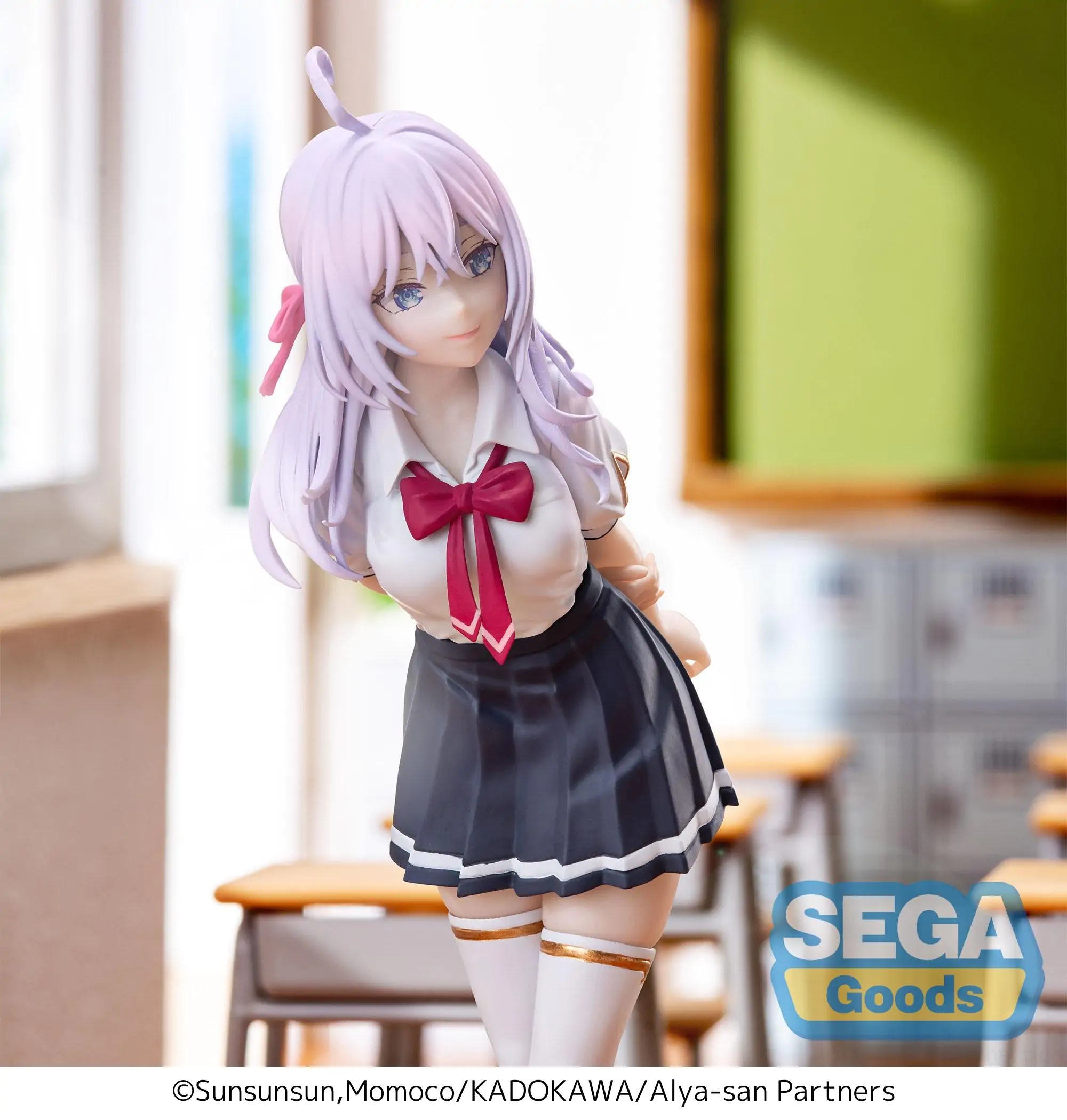Alya Sometimes Hides Her Feelings in Russian Luminasta PVC Kip Alya Summer Uniform Ver. 17 cm fotografija proizvoda