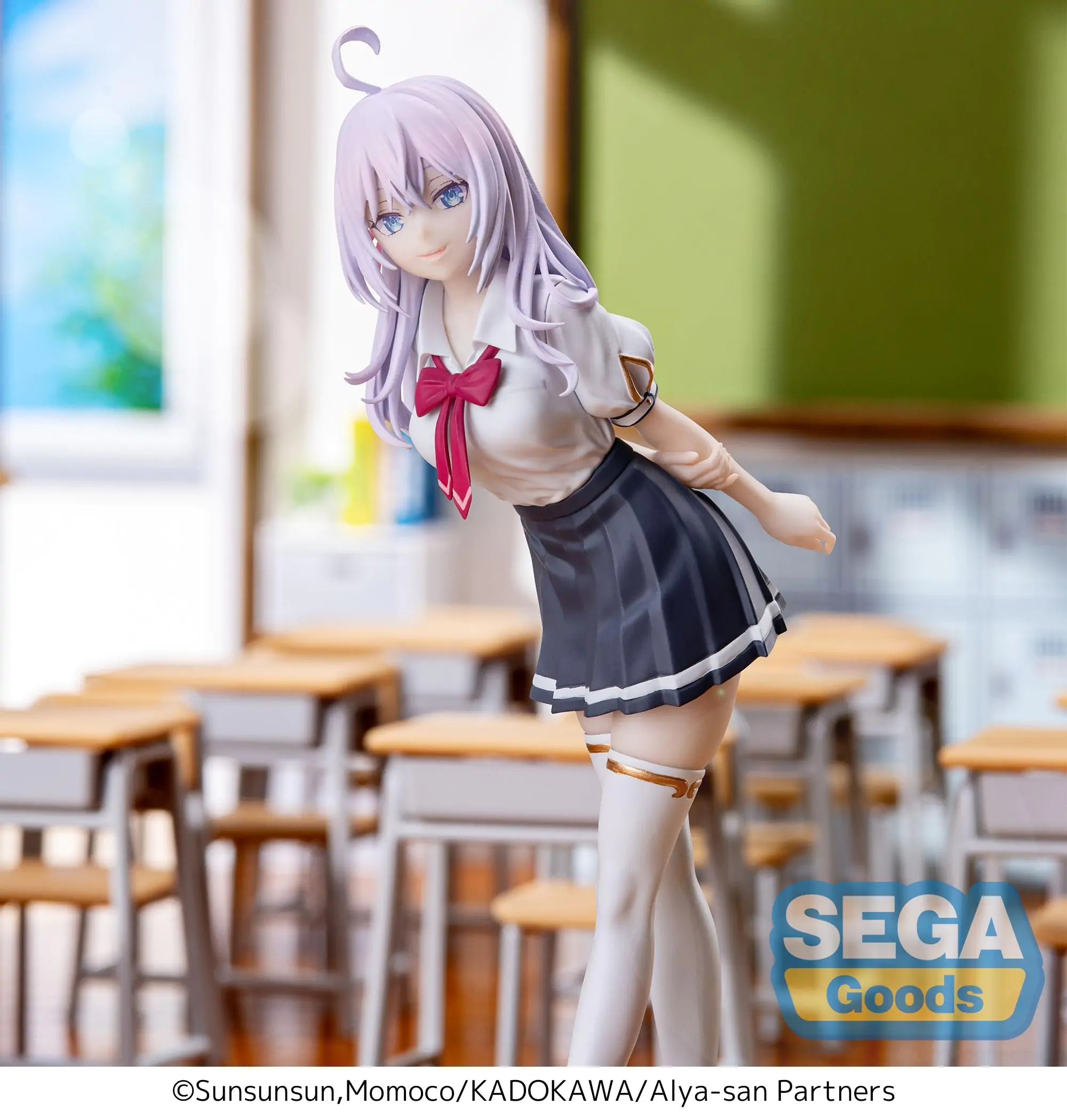 Alya Sometimes Hides Her Feelings in Russian Luminasta PVC Kip Alya Summer Uniform Ver. 17 cm fotografija proizvoda