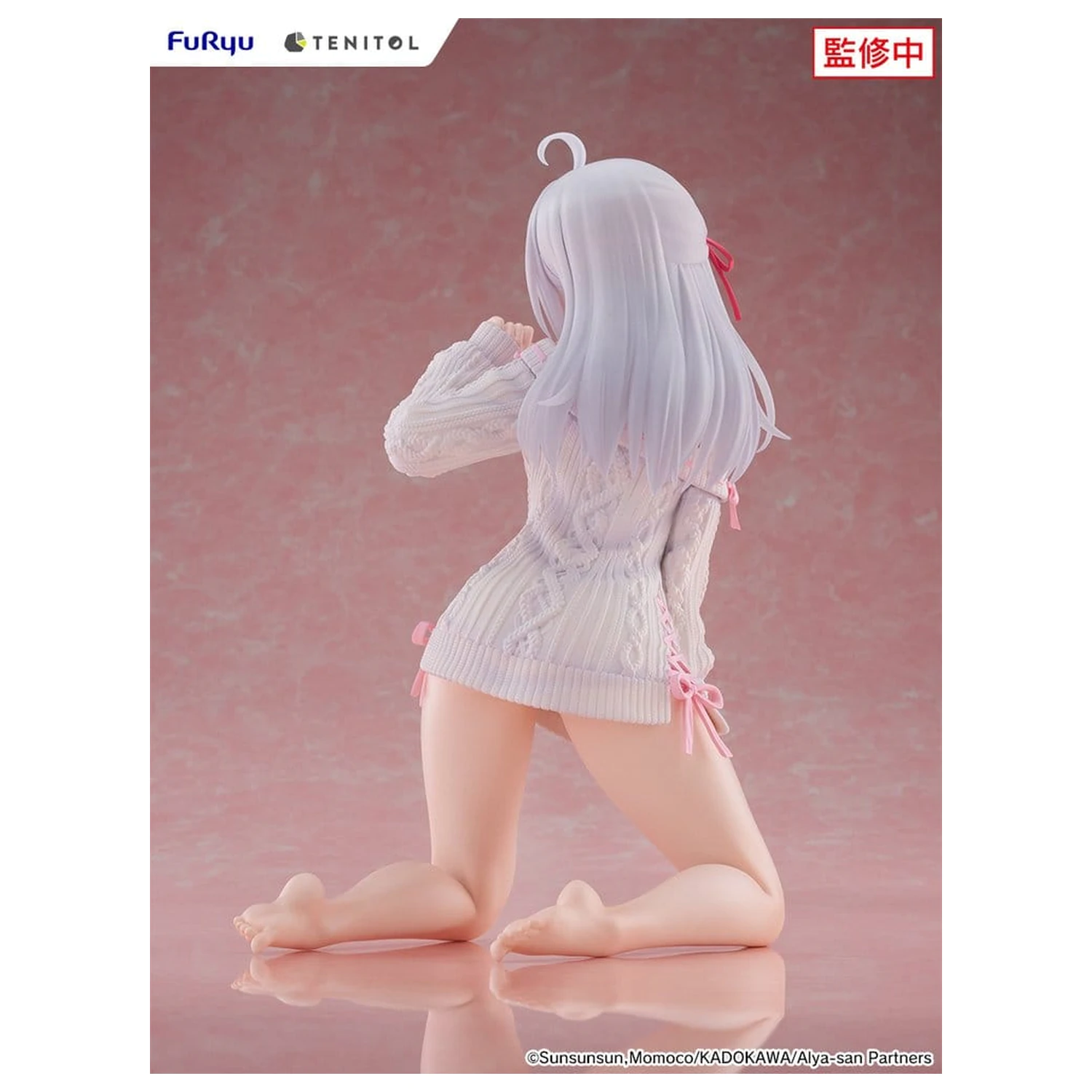 Alya Sometimes Hides Her Feelings in Russian Noodle Stopper PVC Figura Knit Ver. 26 cm fotografija proizvoda
