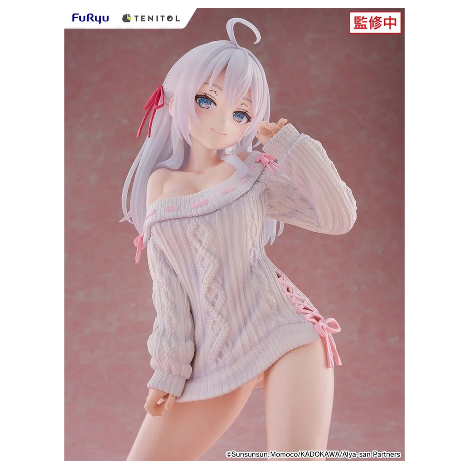 Alya Sometimes Hides Her Feelings in Russian Noodle Stopper PVC Figura Knit Ver. 26 cm fotografija proizvoda