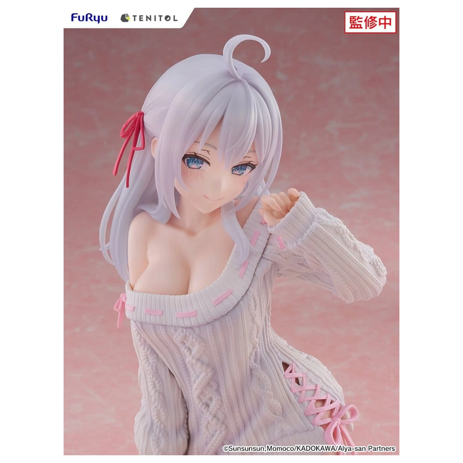 Alya Sometimes Hides Her Feelings in Russian Noodle Stopper PVC Figura Knit Ver. 26 cm fotografija proizvoda