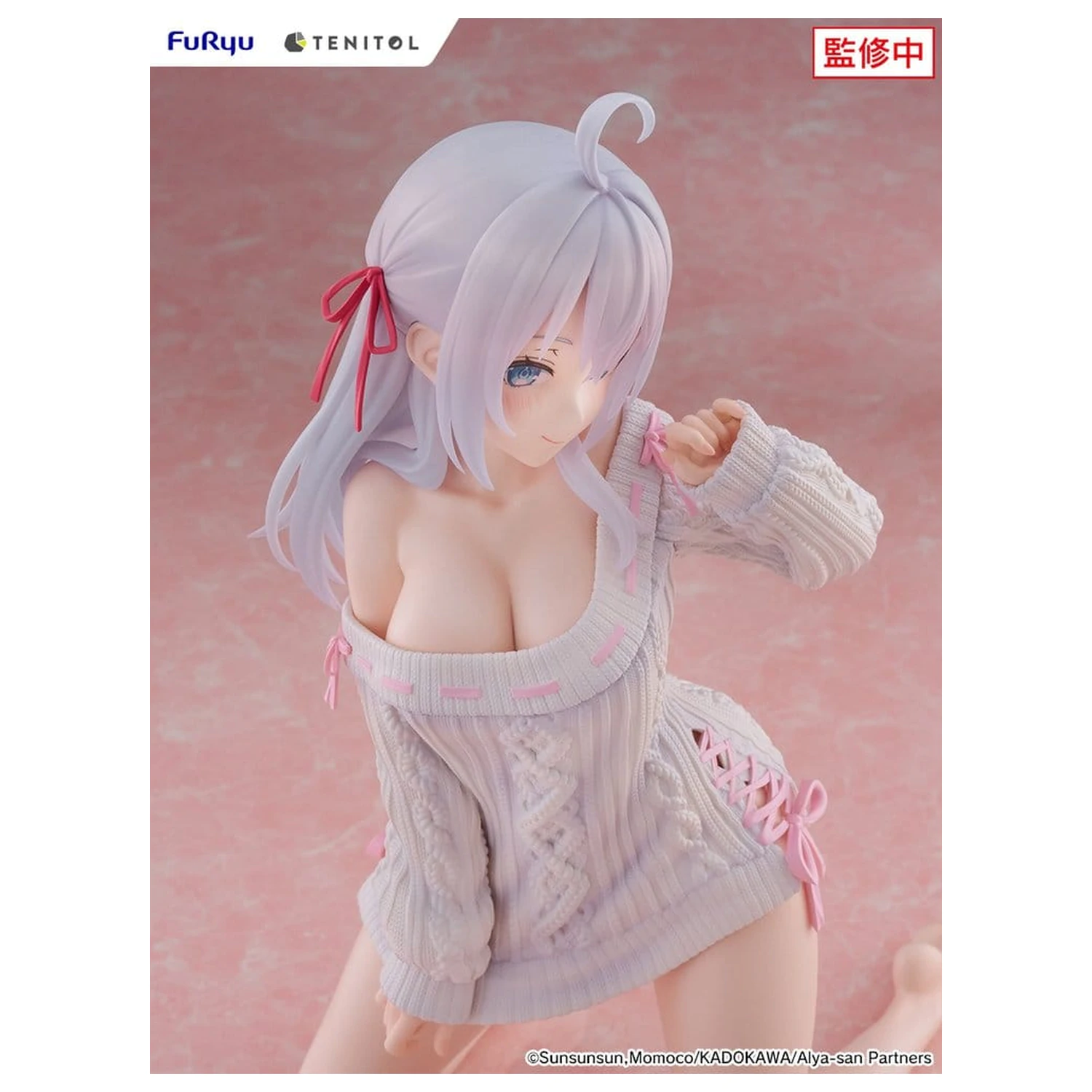 Alya Sometimes Hides Her Feelings in Russian Noodle Stopper PVC Figura Knit Ver. 26 cm fotografija proizvoda