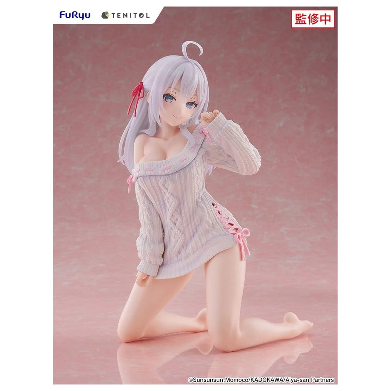 Alya Sometimes Hides Her Feelings in Russian Noodle Stopper PVC Figura Knit Ver. 26 cm fotografija proizvoda