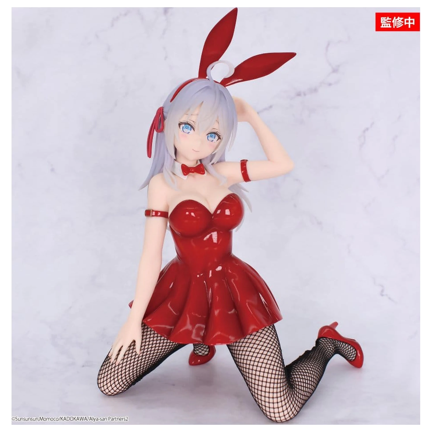 Alya Sometimes Hides Her Feelings in Russian One-Seventh Carat PVC kip 1/7 Alya Bunny Red Ver. 17 cm fotografija proizvoda