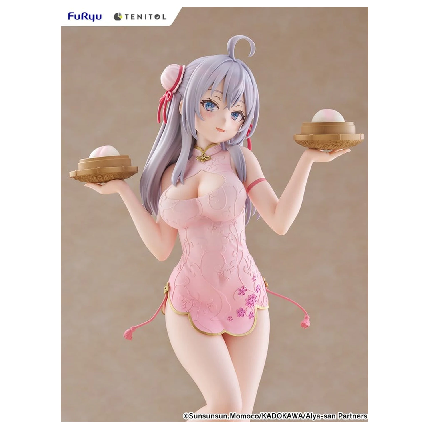 Alya Sometimes Hides Her Feelings in Russian Tenitol Tall PVC figura Alya Cheongsam Ver. 29 cm fotografija proizvoda