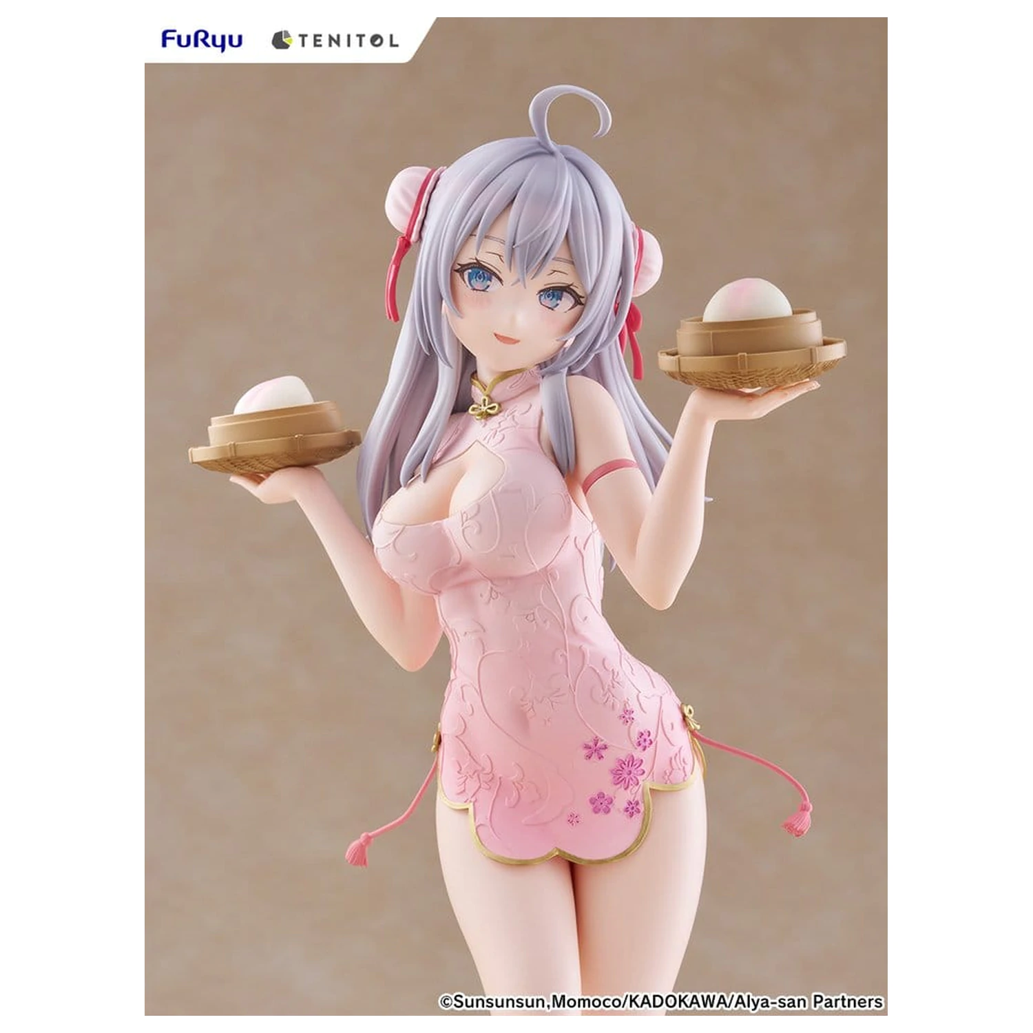 Alya Sometimes Hides Her Feelings in Russian Tenitol Tall PVC figura Alya Cheongsam Ver. 29 cm fotografija proizvoda