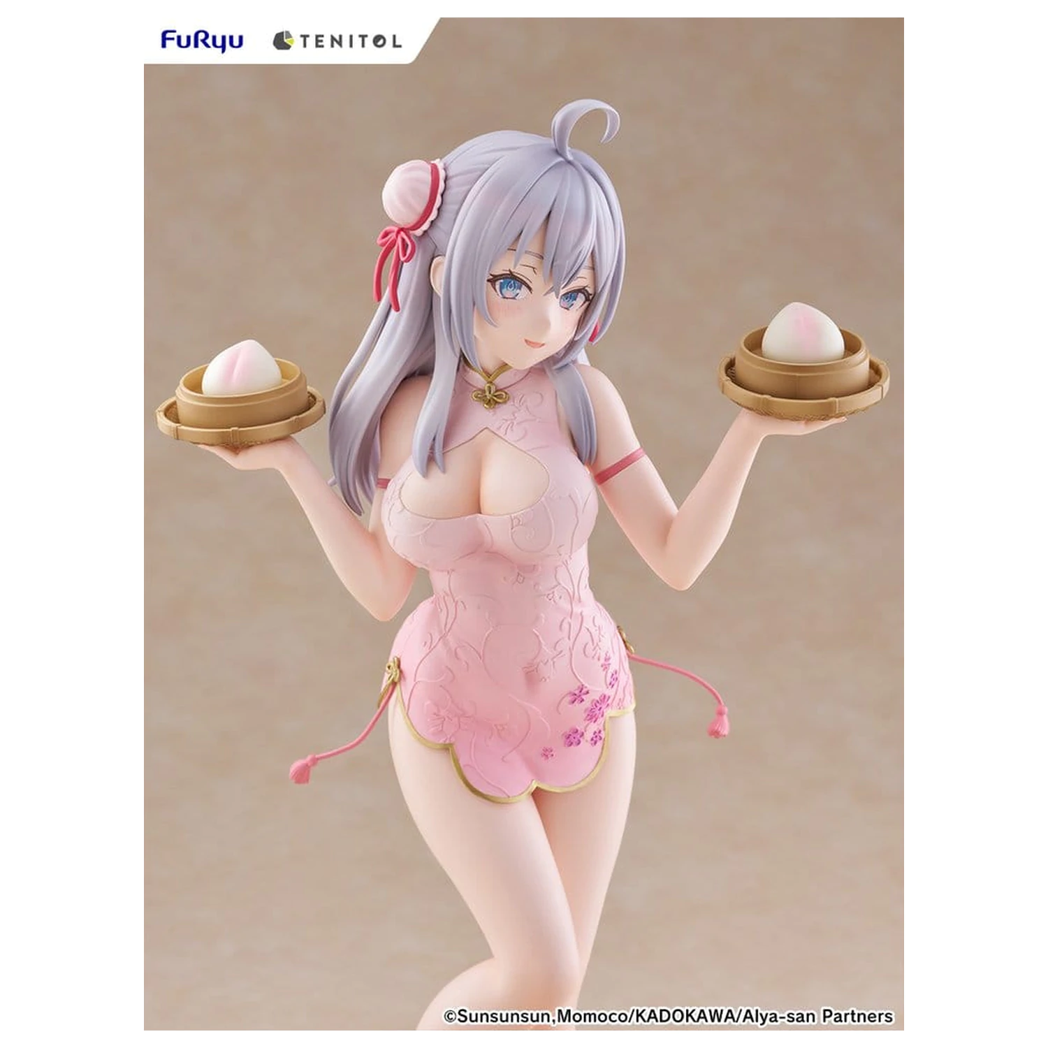 Alya Sometimes Hides Her Feelings in Russian Tenitol Tall PVC figura Alya Cheongsam Ver. 29 cm fotografija proizvoda