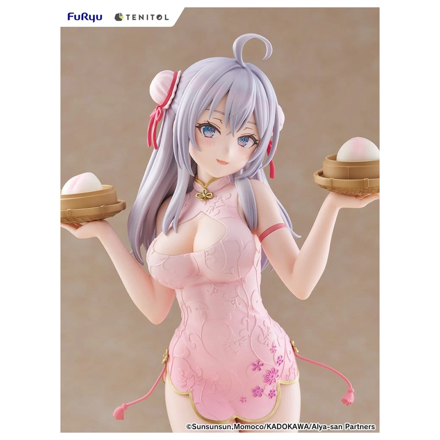 Alya Sometimes Hides Her Feelings in Russian Tenitol Tall PVC figura Alya Cheongsam Ver. 29 cm fotografija proizvoda