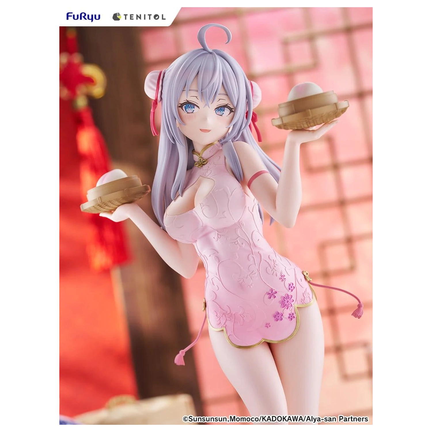 Alya Sometimes Hides Her Feelings in Russian Tenitol Tall PVC figura Alya Cheongsam Ver. 29 cm fotografija proizvoda